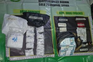 2 nabbed, 1.5 kilo shabu seized in Jolo, Sulu