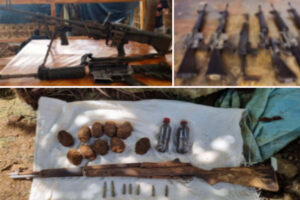 Army unearths largest NPA arms caches in Caraga