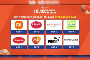 Shopee announces biggest brands sale of the year with the 10.10 Brands FestivalShopee announces biggest brands sale of the year with the 10.10 Brands Festival