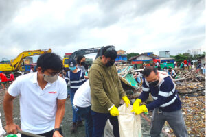 AboitizPower Oil BU subsidiaries team up for International Coastal Cleanup D