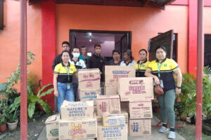 PCSO Sends Relief Packs to the Victims of Flood in Poblacion, Pigcawayan, North Cotabato" 