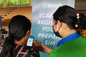 Septuagenarian benefits from ramped-up SIM registration efforts of Smart, TNT and NTC in Mindanao