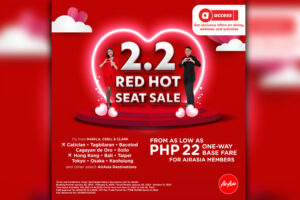 AirAsia Philippines now flies to Tokyo via Narita, offers Red Hot Sale from as low as PhP22 one-way base fare 