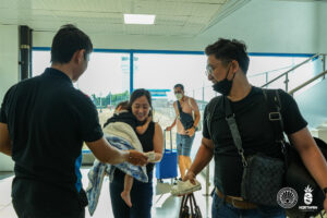 DOT-10 welcomes passengers of CebuPac’s inaugural Clark-Cagayan de Oro flight