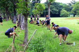 4ID, DENR10, Beta Sigma Fraternity conducts Tree Planting activity in support to ‘Raising One Million Fruit-Bearing Trees’ project