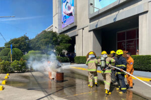 BFP, SM Hold Nationwide Fire Drill