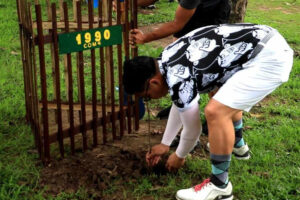 4ID, DENR10, Beta Sigma Fraternity conducts Tree Planting activity in support to ‘Raising One Million Fruit-Bearing Trees’ project