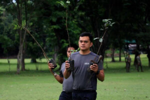 4ID, DENR10, Beta Sigma Fraternity conducts Tree Planting activity in support to ‘Raising One Million Fruit-Bearing Trees’ project