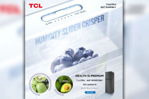 Make the switch to a better and healthier living with TCL's AAT+ Inverter Refrigerator