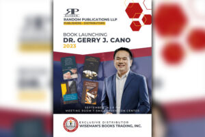 Gerry Cano to launch books about ‘criminology and criminal justice’ in September