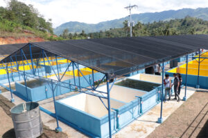 The newly-inaugurated legislated multi species marine hatchery aims to produce 25 million bangus fry annually. (Photo: ADD/PIA-10/Lanao del Norte) 