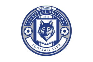 CREST. Garelli United crest is inspired by the grey wolf named Gregio which has always been saving St. John Bosco life many times from danger.