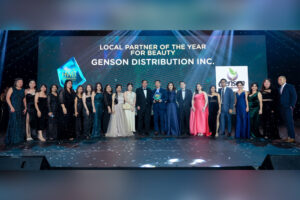 Genson Distribution Inc. won the the Local Partner of the Year for Beauty at 2024 Watsons HWB Awards