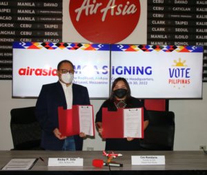 AirAsia Philippines partners with Vote Pilipinas to promote responsible voting