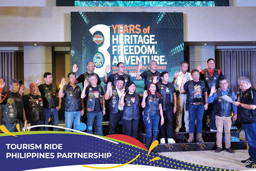 Bikers kick off nationwide tour to promote Davao tourism