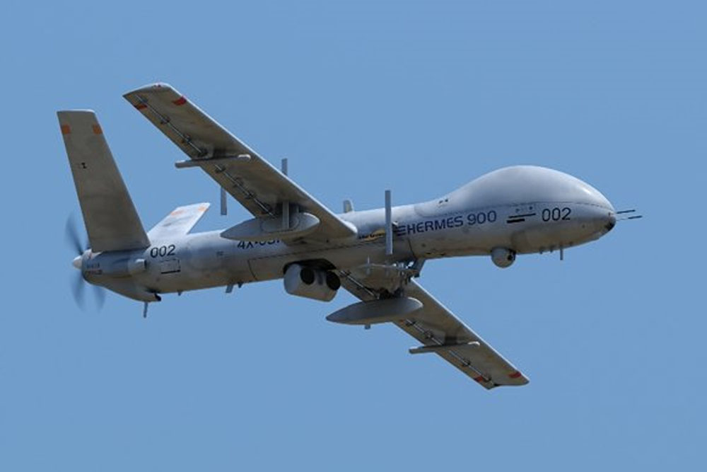 Philippine Air Force reports crash of Israel-built Hermes 900 drone