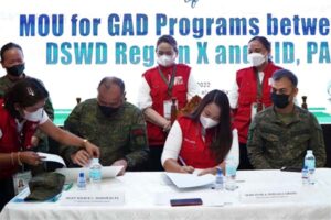 DSWD, AFP forge linkage on gender and development