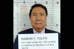 Columnist Ramon Tulfo arrested for cyber libel: MPD