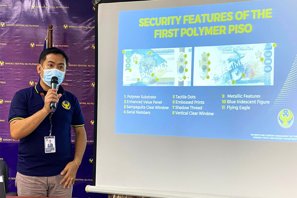 BSP Ozamiz branch introduces new 1,000-peso polymer banknote