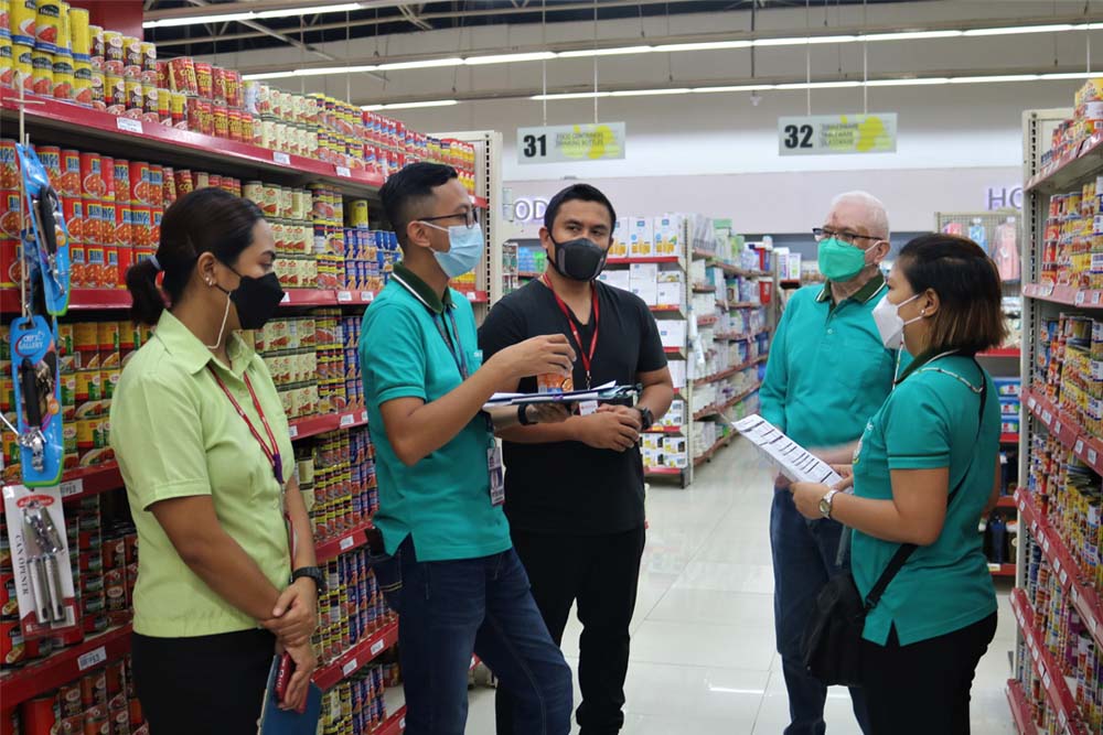 8 major C. de Oro supermarkets compliant with SRP