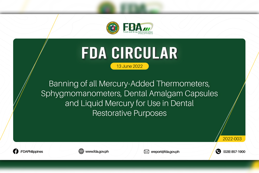 EcoWaste Coalition commends FDA directive banning mercury-added products