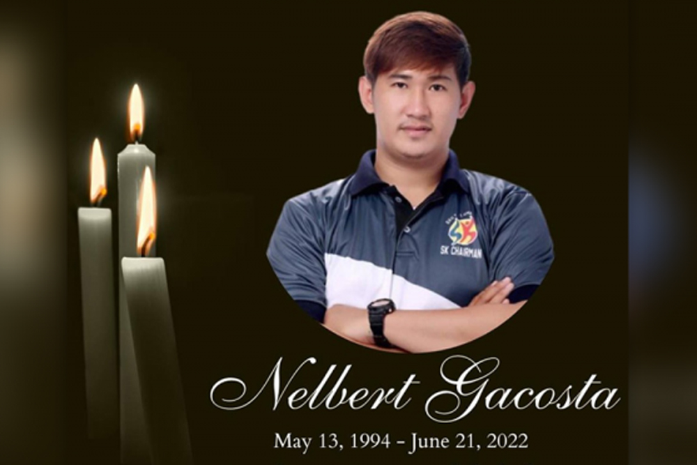 The Sangguniang Kabataan Federation in Butuan City condemns the killing of Nelbert Mancao Gacosta, the SK chairperson of Barangay Lumbocan, who was gunned down Tuesday evening (June 21, 2022) in Barangay Masao. The SK federation also demands a speedy investigation into the incident. (Photo grabbed from SK Federation Butuan City Facebook Page)