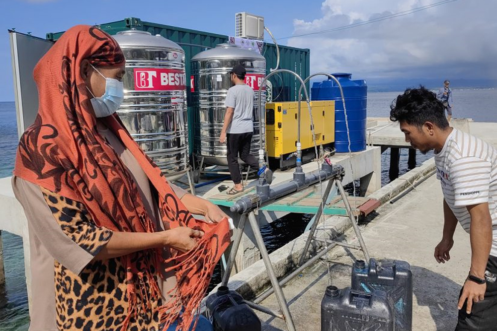 Sulu, Tawi-Tawi folk now drink desalinated water from the sea