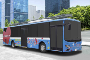 Hino introduces the modern Love Bus