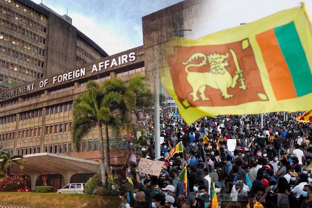 DFA not sending team to Sri Lanka, assures aid for Pinoys