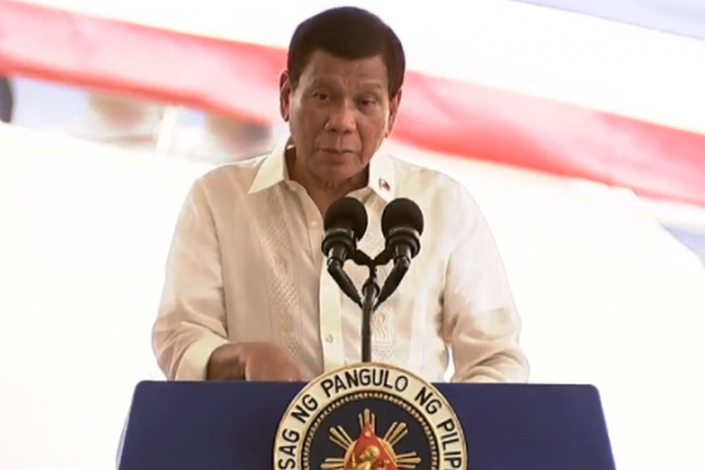 Duterte wants to visit West Philippine Sea as civilian