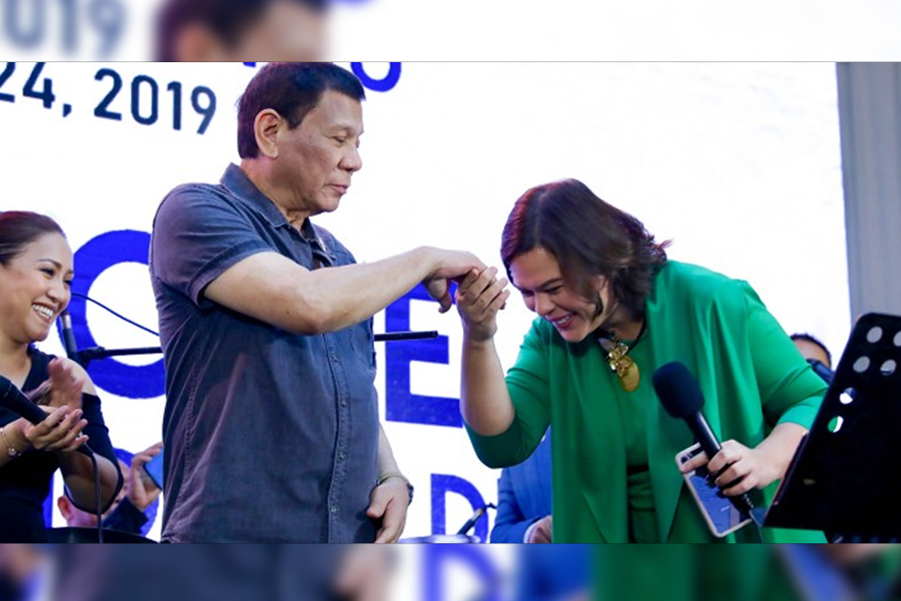 PRRD urges Sara to ‘take over’ anti-drug campaign in schools