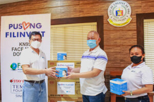 Filinvest, Temasek Foundation SG donate 80K KN95 masks to LGUs
