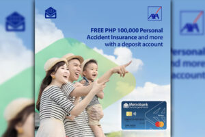 Take the first step in securing your future with a Metrobank deposit account