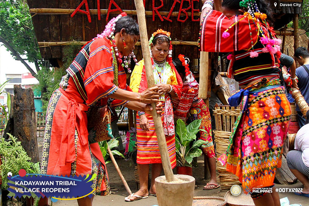 Davao City’s Kadayawan Tribal Village reopens