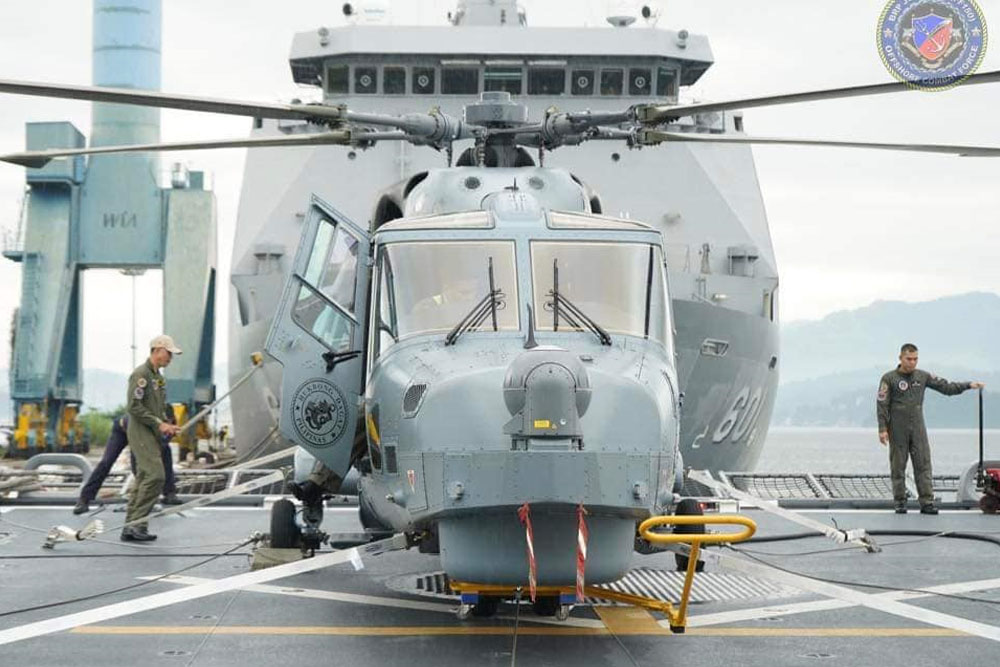 BRP Jose Rizal now qualified to land AW-159 anti-sub helicopters