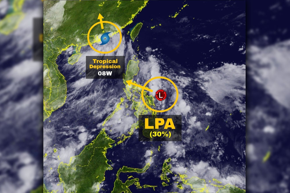 New LPA brings rain showers over S. Luzon, VisMin areas Thursday