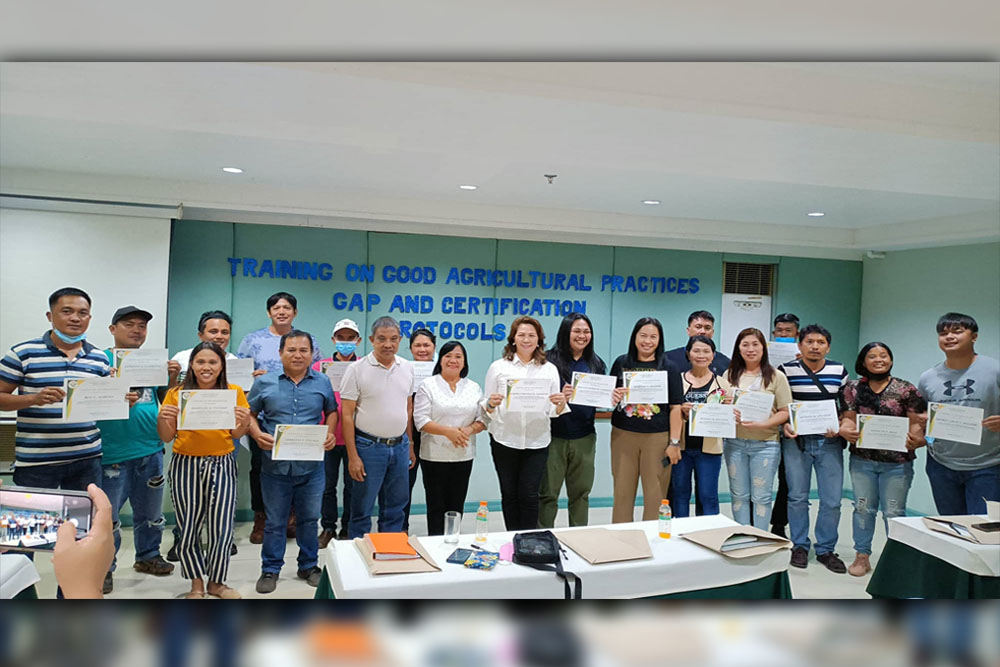 DA-10 stages training for PhilGAP, certification protocols