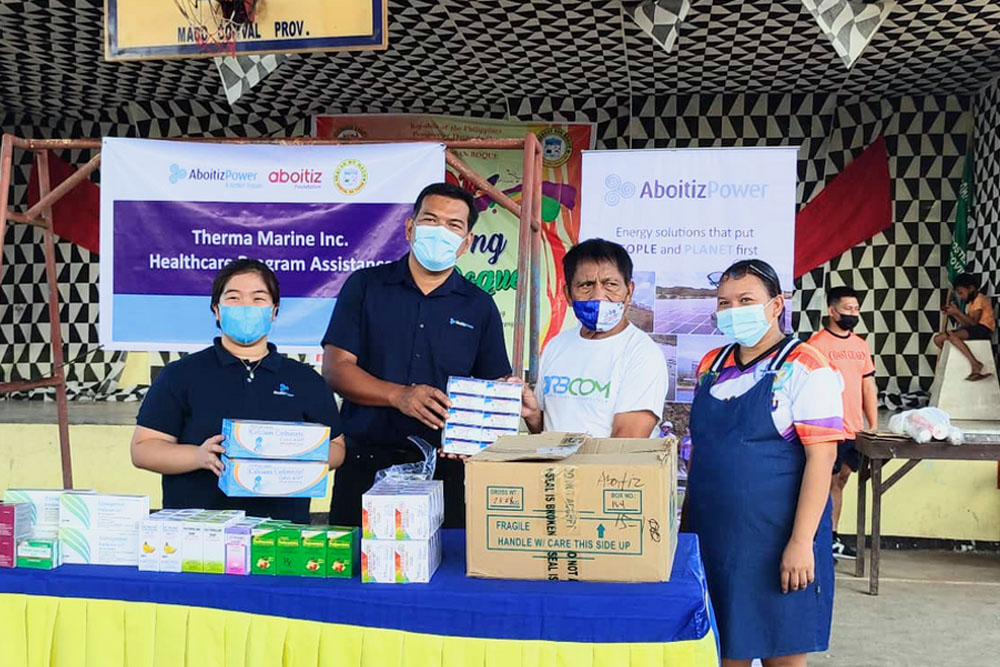 Therma Marine supports host community’s healthcare programs