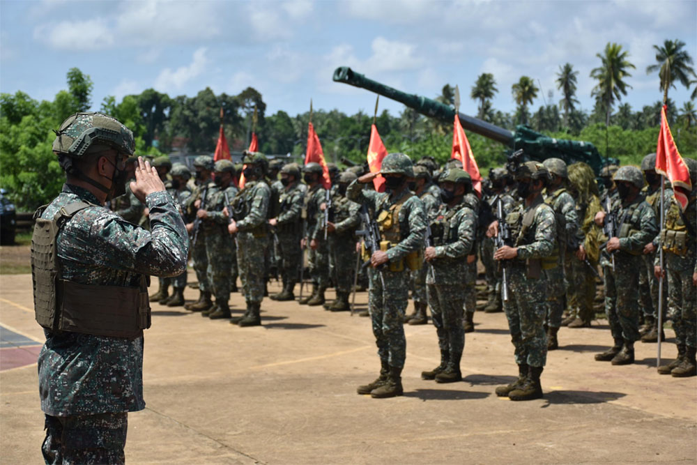 Sulu-based marine troops deployed for border, external defense