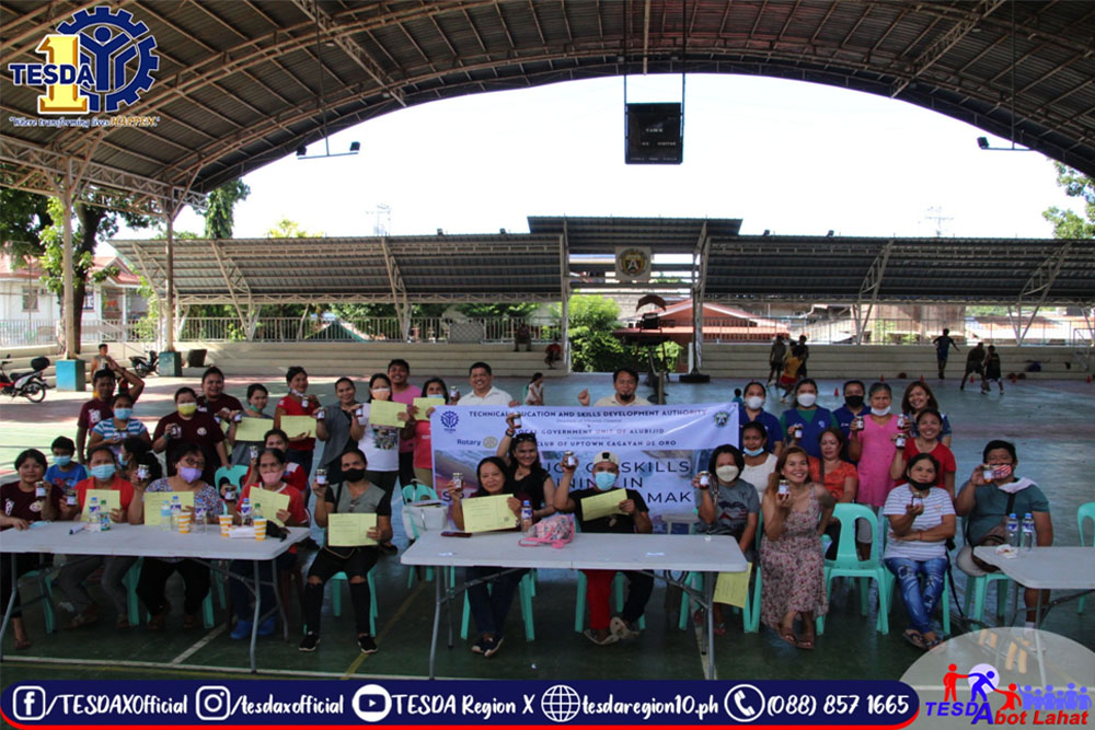 PWDs in MisOr town receive TESDA skills training