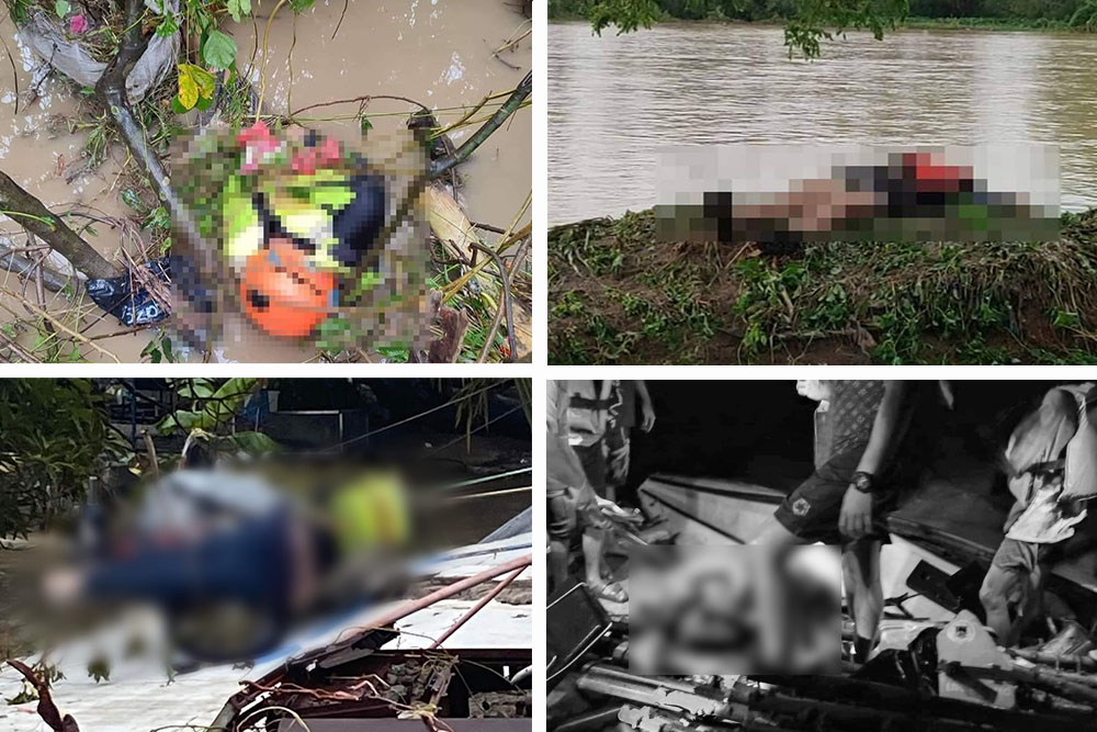 5 rescuers swept away by floodwaters found dead in Bulacan