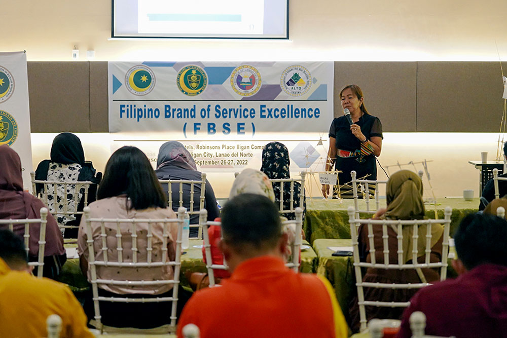 MTIT trains Lanao Sur tourism officers on Filipino brand of service