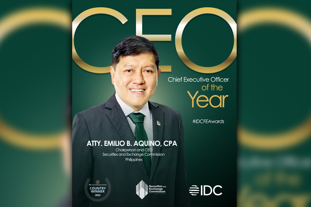 ICD names SEC chair PH CEO of the year