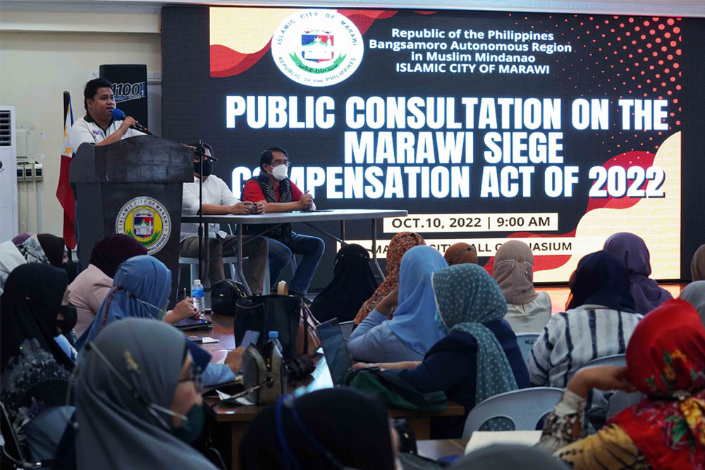 LGU Marawi gets public pulse on creation of compensation law IRR