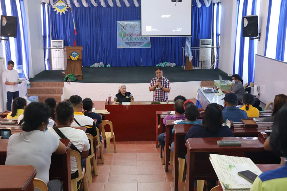 Aggie NorMin holds info caravan in Camiguin