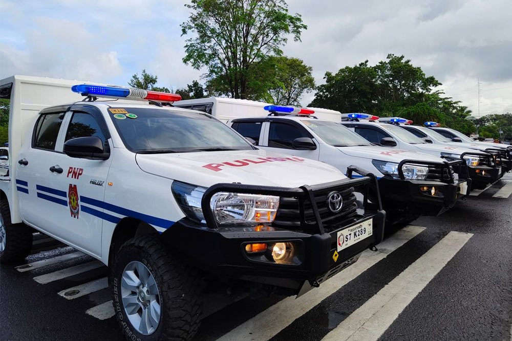 BARMM police gets 5 brand-new patrol cars