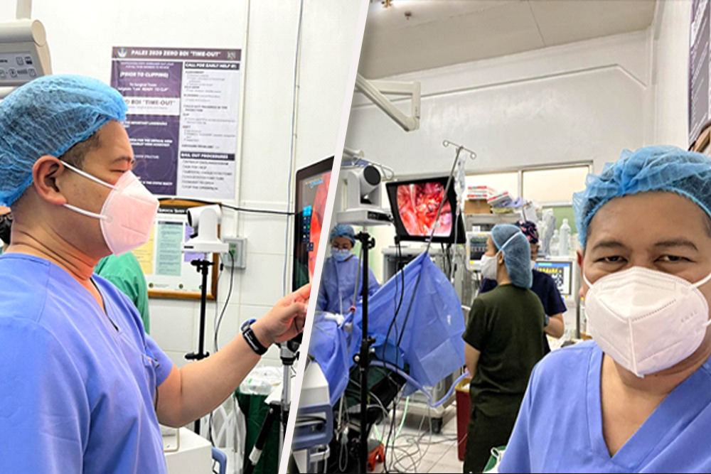 Telementoring for surgeons in remote PH regions now a realityq