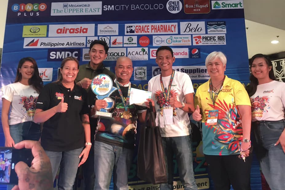 BACOLOD CITY – Cavite’s Jundel Mazon, the 2010 Guinness World Series of Pool 10-Ball Challenge champion, captured the 1st Mayor Albee Benitez Masskara Billiards Tournament title after beating Bacolod-born Johann Chua in SM City here Thursday night.