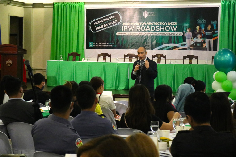 SEC CDOEO educates sectors on identifying investment scams