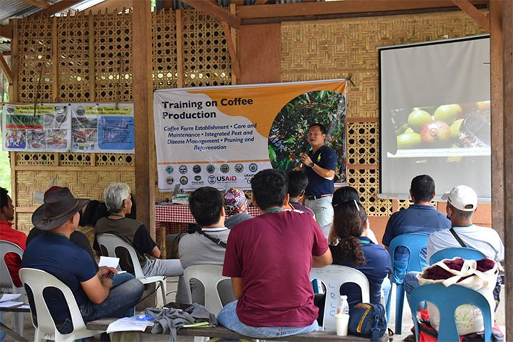 Sarangani coffee mentors trained in coffee productionq